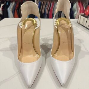 Christian Louboutin White Women's Shoes